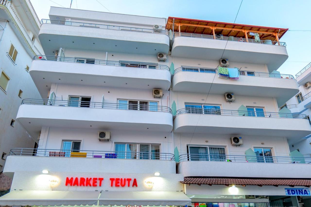 Gjoka Apartments, In Front Of Bougainville Bay Sarandë Exteriér fotografie